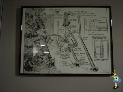 Drawings of what lies beneath at the dam