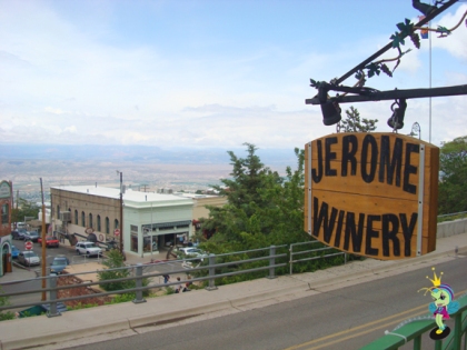 We stopped at the Jerome Winery for some tasting & took home some great bottles! (click the picture to visit their site)